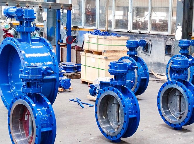 The working principle of butterfly valve