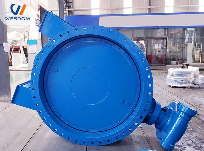 The feature of the triple-eccentric multi-level metal hard-sealed butterfly valve