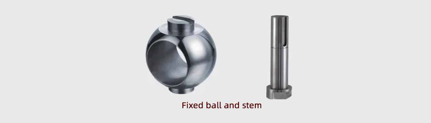 Fixed ball and stem