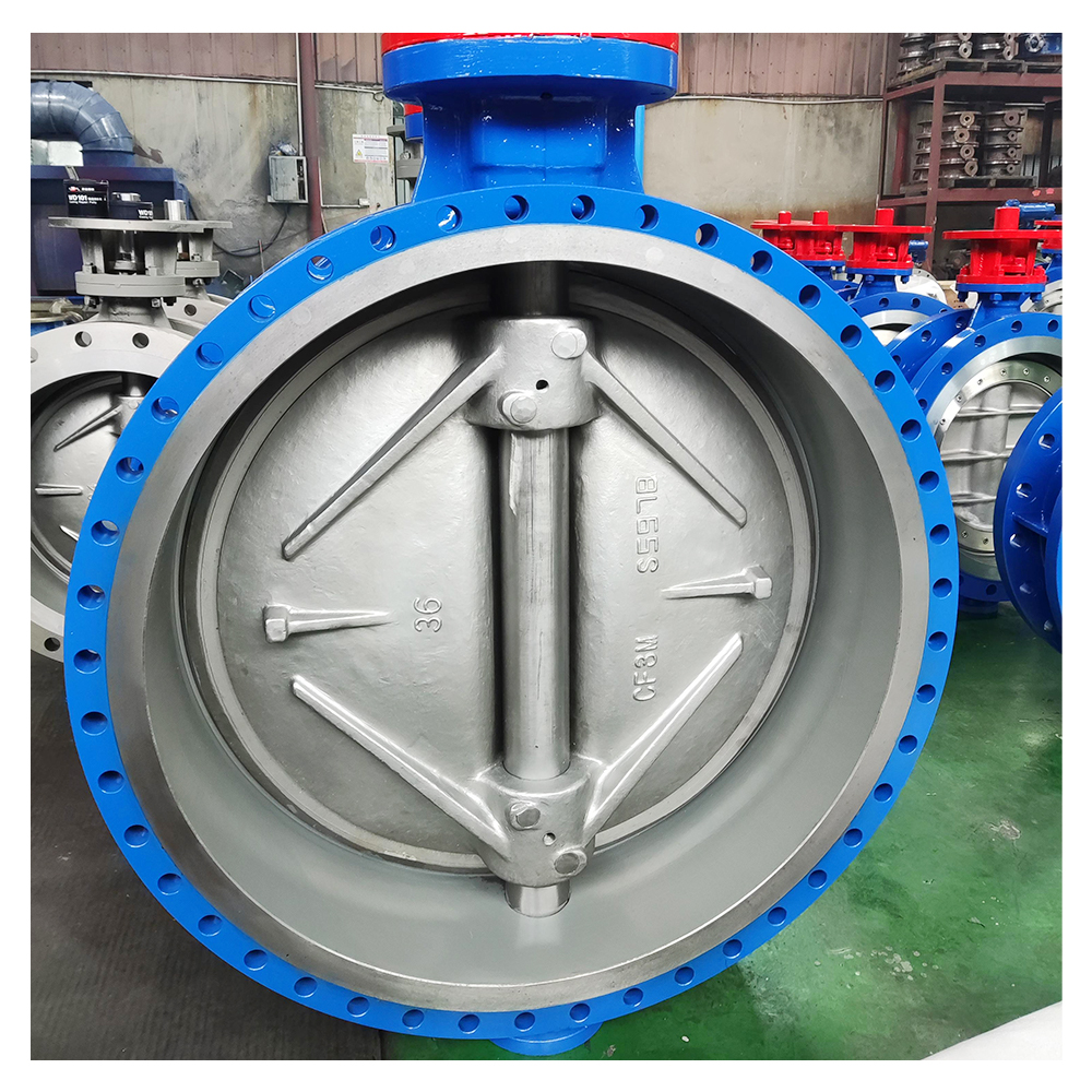 triple eccentric hard seal butterfly valve